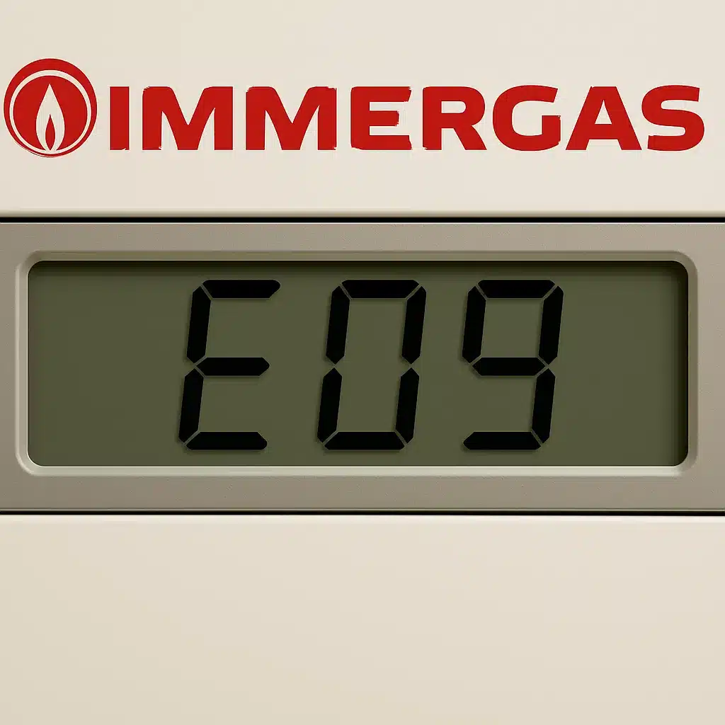 Errore E09